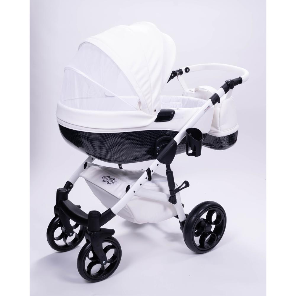 Berry Baby - Sojan AVENTADOR multifunkciós babakocsi szett: White