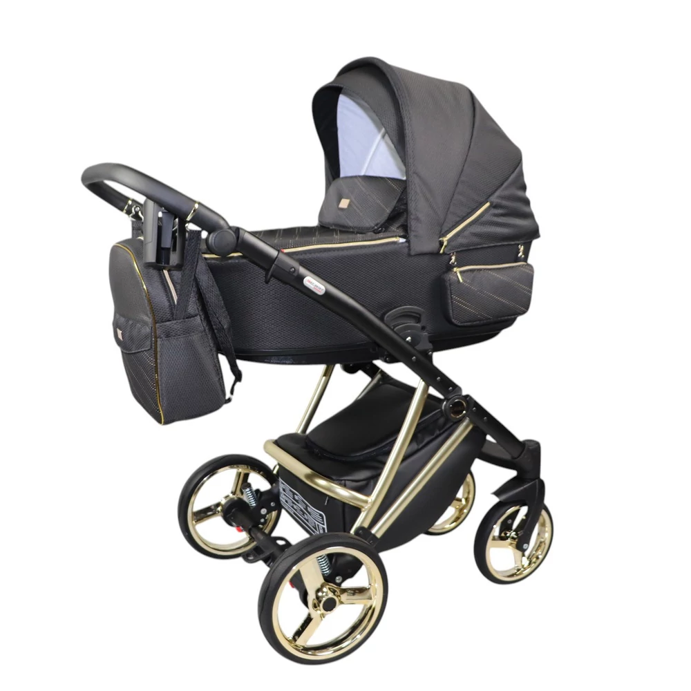 Sojan Cavax Extra multifunkciós babakocsi: fekete