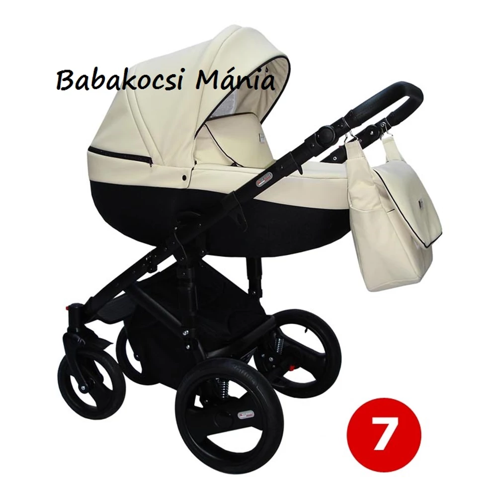Berry Baby - Sojan KUGA Classic multifunkciós babakocsi szett: 7- Ivory Pearls