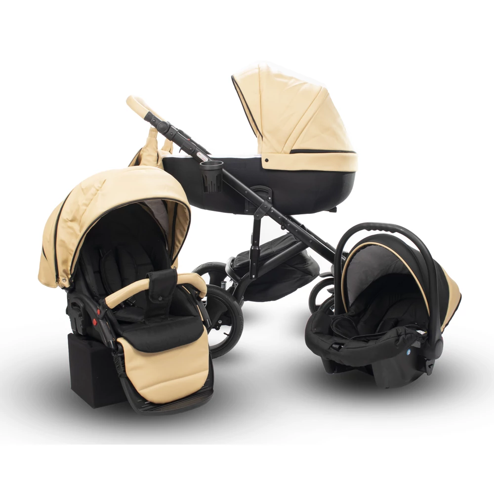 Babakocsi - Berry Baby Sojan Kuga 3in1 - Latte