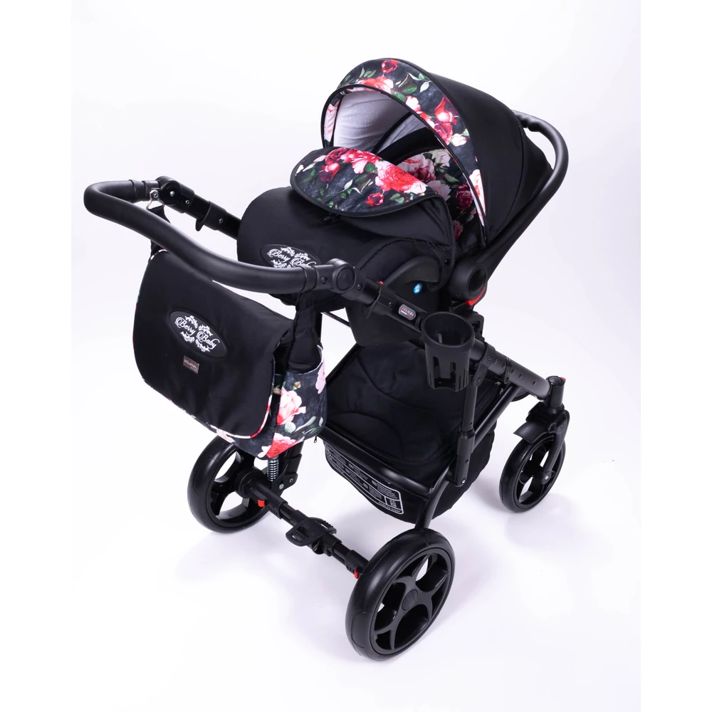 Babakocsi - Berry Baby Sojan Kuga 3in1 - Rose