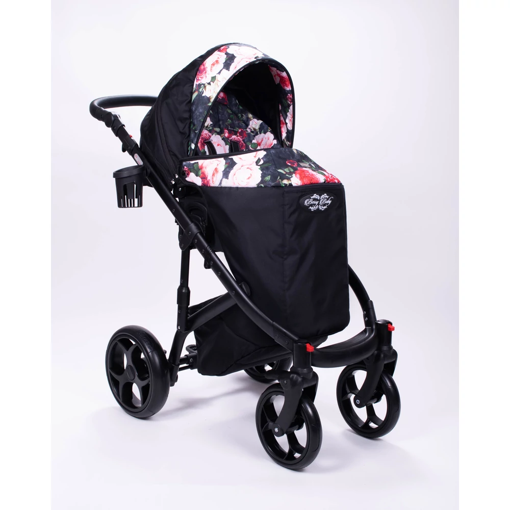 Babakocsi - Berry Baby Sojan Kuga 3in1 - Rose