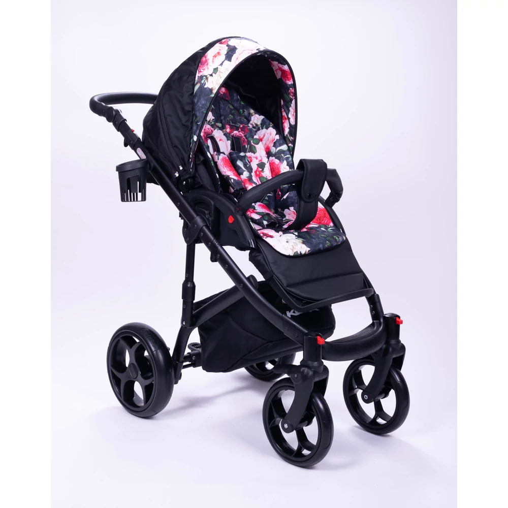 Babakocsi - Berry Baby Sojan Kuga 3in1 - Rose
