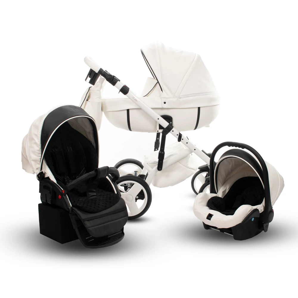 Multifunkciós babakocsi - Berry Baby Sojan Kuga Eco 3in1 - Snow