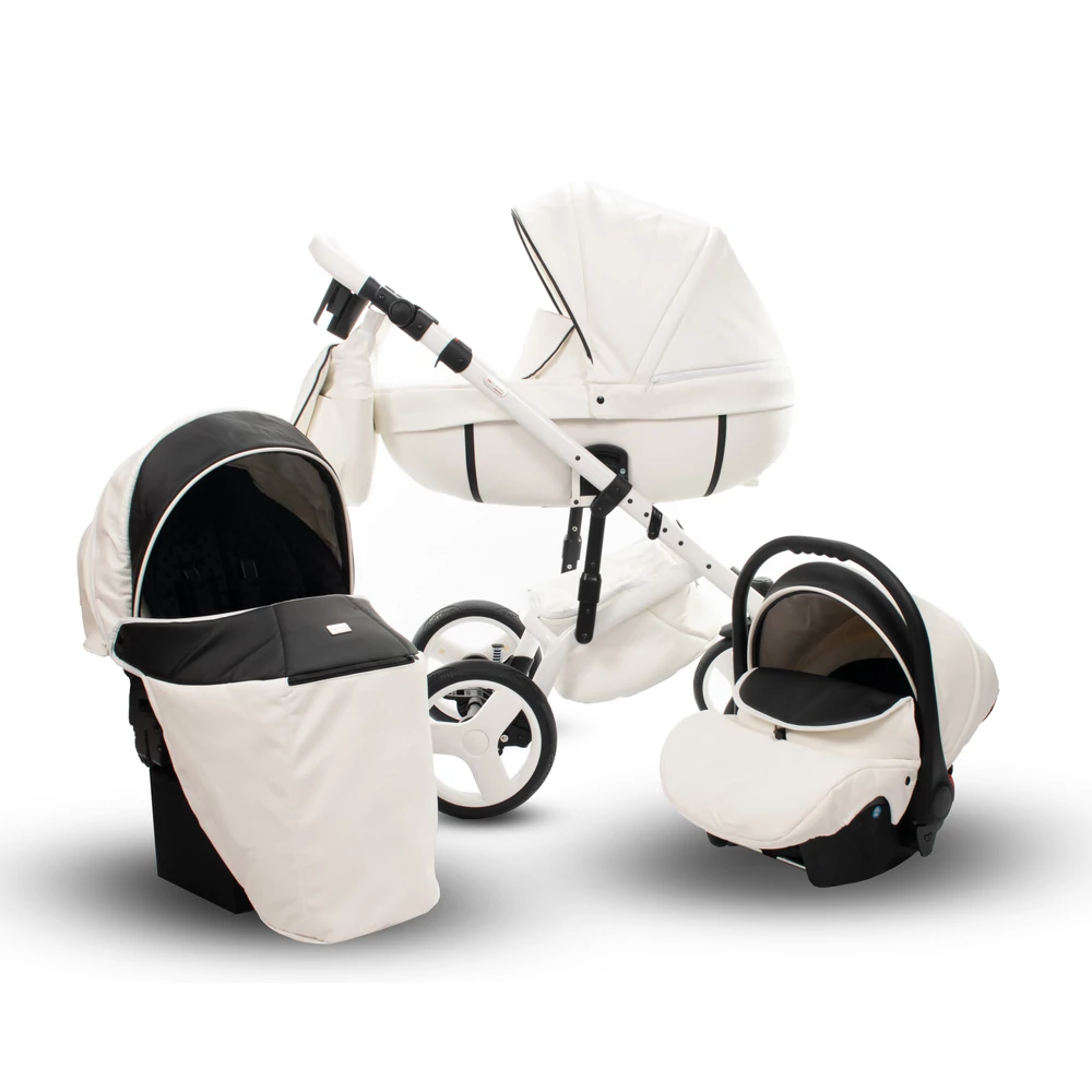 Babakocsi - Berry Baby Sojan Kuga Eco 3in1 - Snow