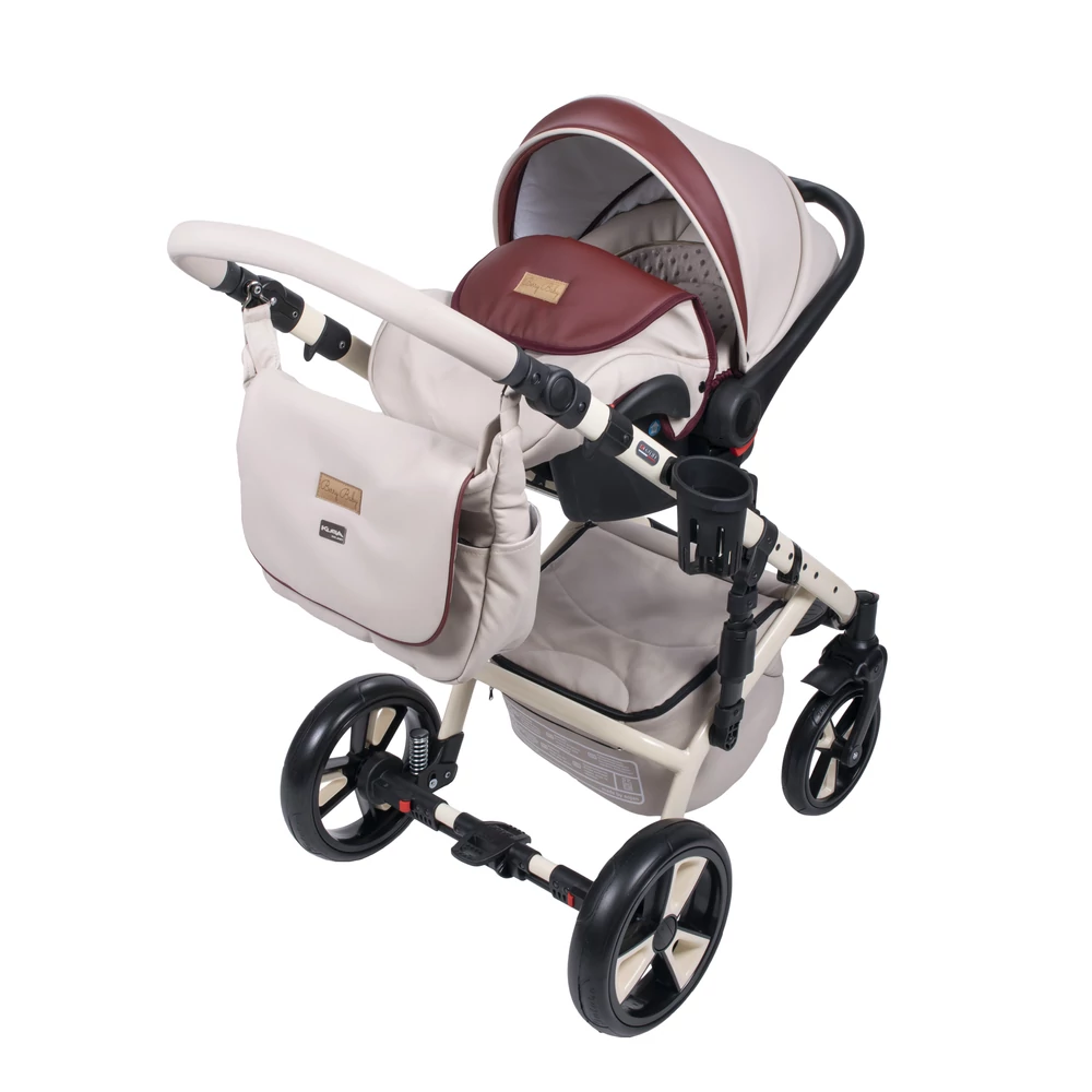 Babakocsi - Berry Baby Sojan Kuga Eco 3in1 - Burgundy Line