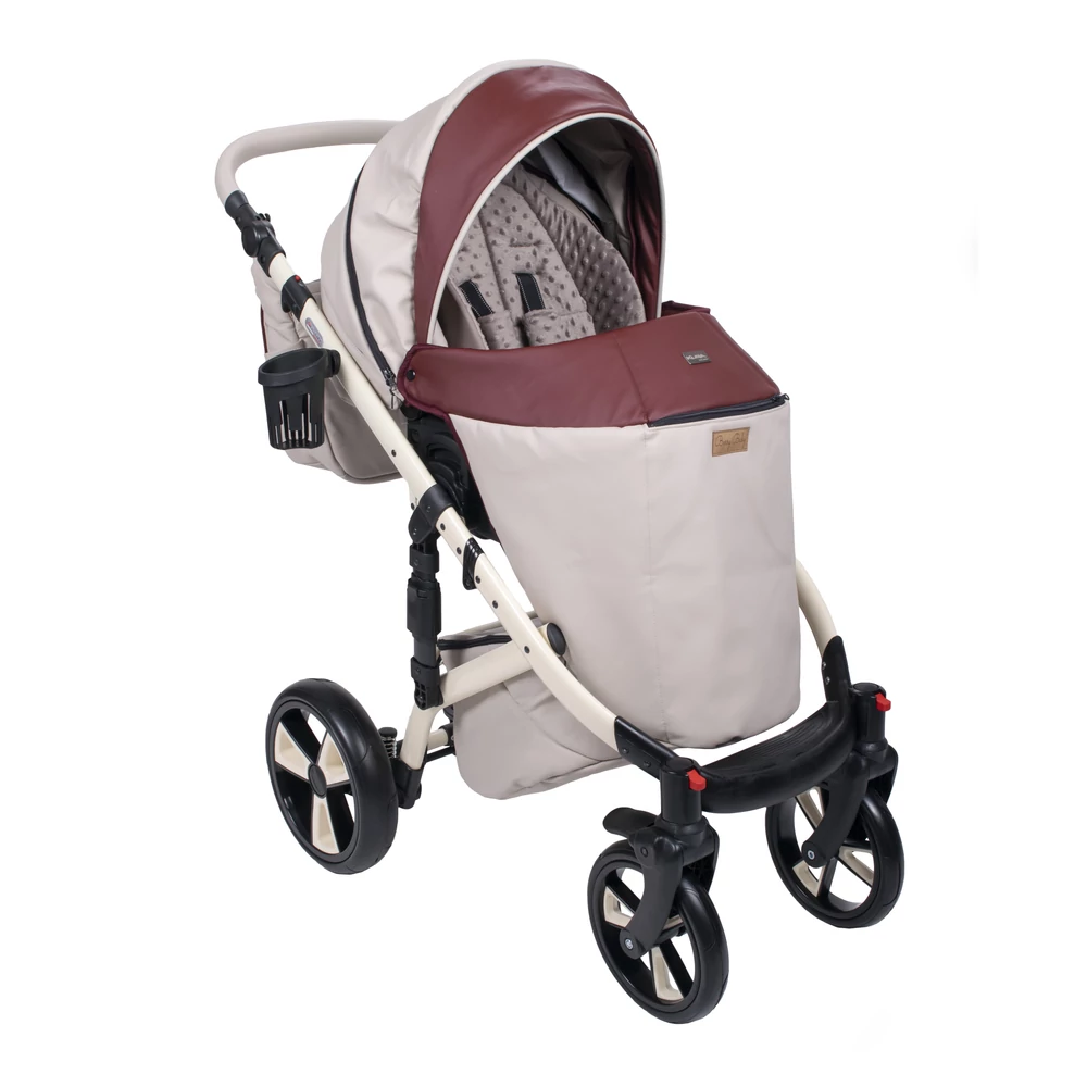 Babakocsi - Berry Baby Sojan Kuga Eco 3in1 - Burgundy Line
