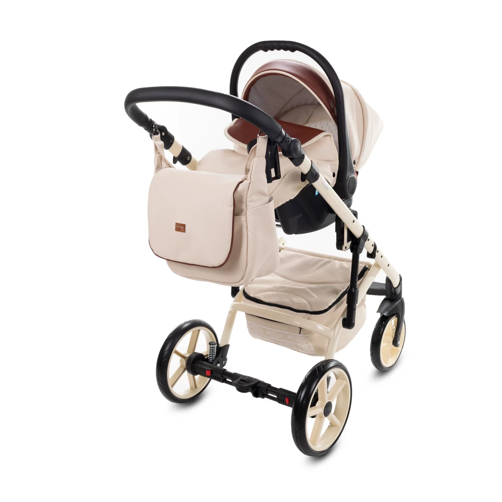 Babakocsi - Berry Baby Sojan Kuga Eco 3in1 - Crem