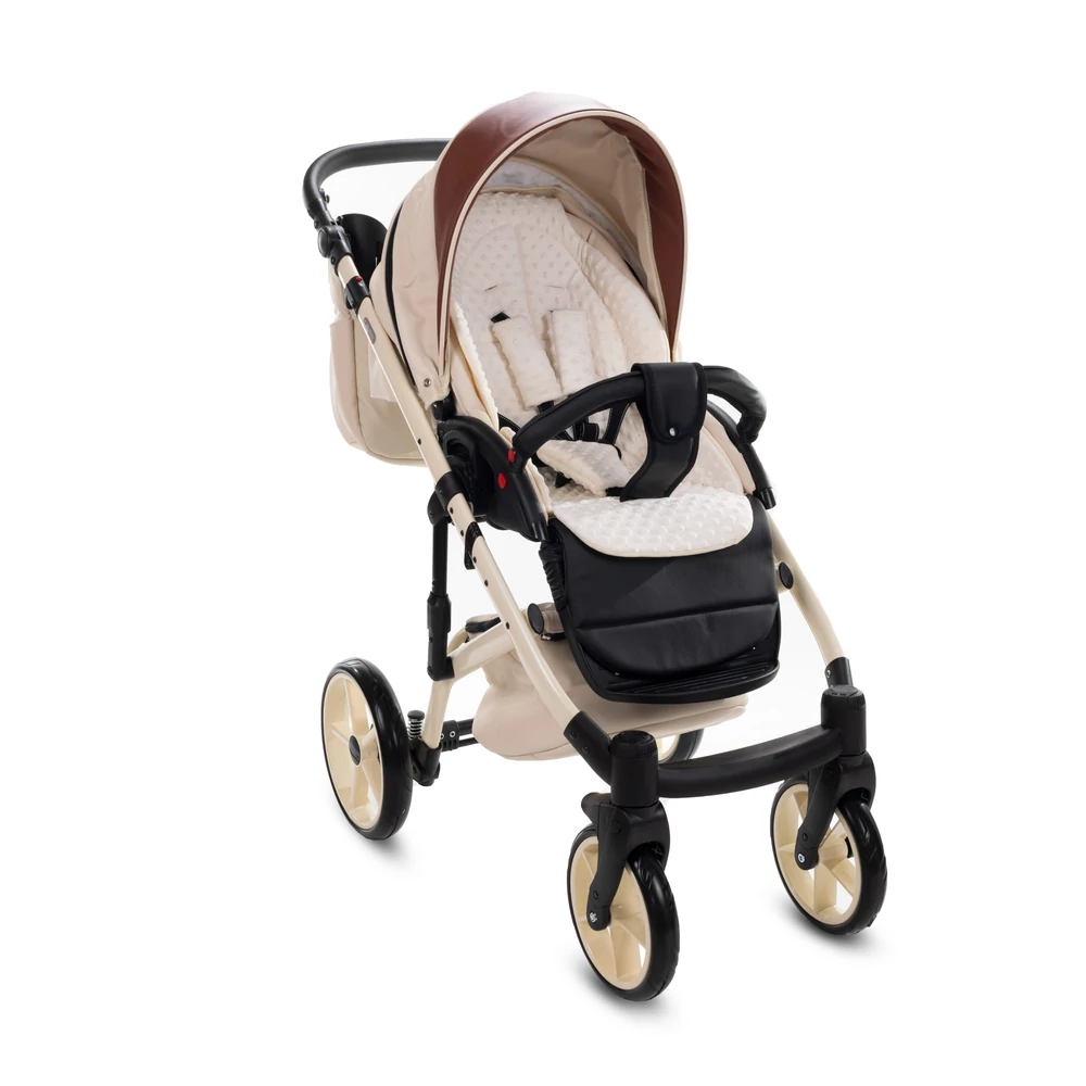 Babakocsi - Berry Baby Sojan Kuga Eco 3in1 - Crem