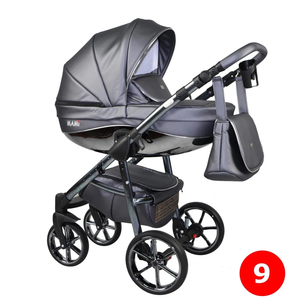 Sojan Mami Exclusive multifunkciós babakocsi: grafit