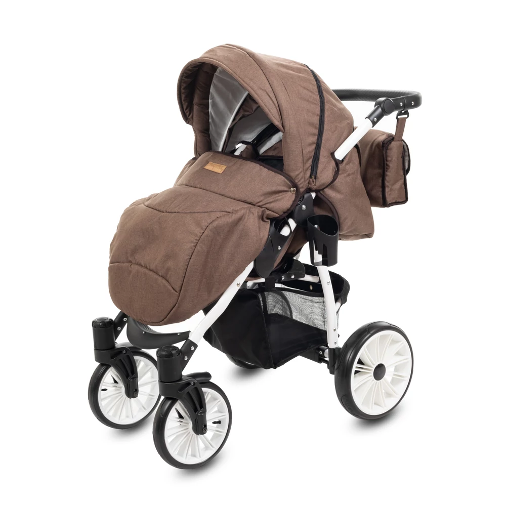 Sportbabakocsi – Berry Baby Active - Barna len