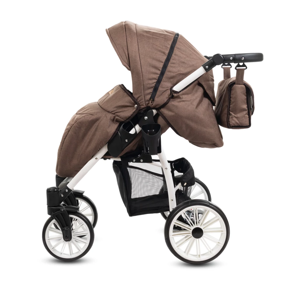 Sportbabakocsi – Berry Baby Active - Barna len