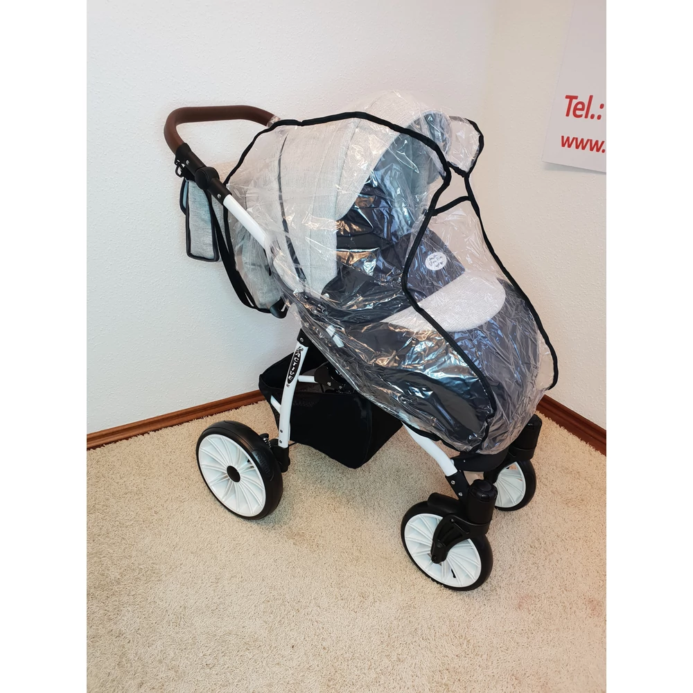 Sportbabakocsi – Berry Baby Active - Mokka len