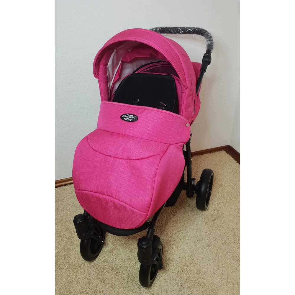 Sportbabakocsi – Berry Baby Active - Rose - fehér vázzal