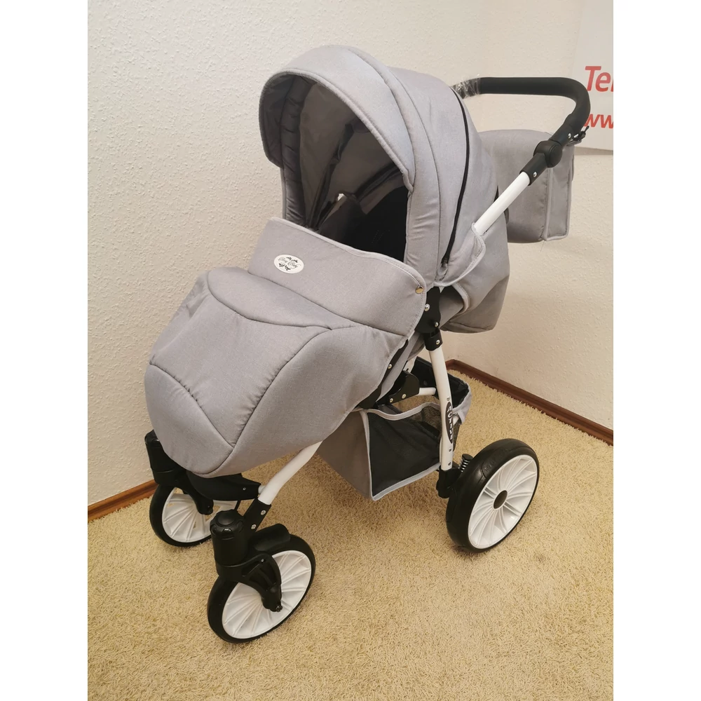 Sportbabakocsi – Berry Baby Active - Világos szürke