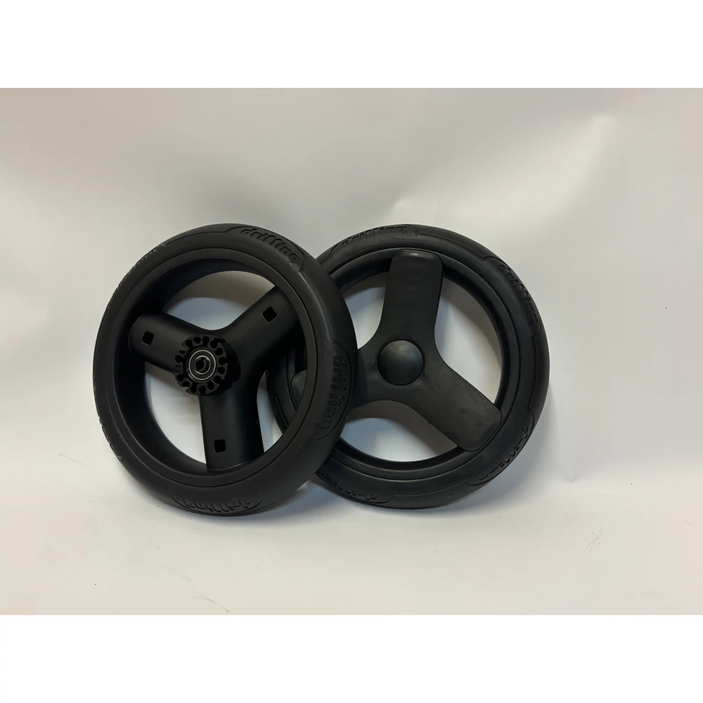 Babakocsi keréksor szett -4db- fekete gél