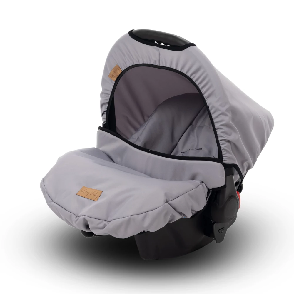 Babahordozó autós ülés 0-10 kg-ig - Berry Baby -  szürke