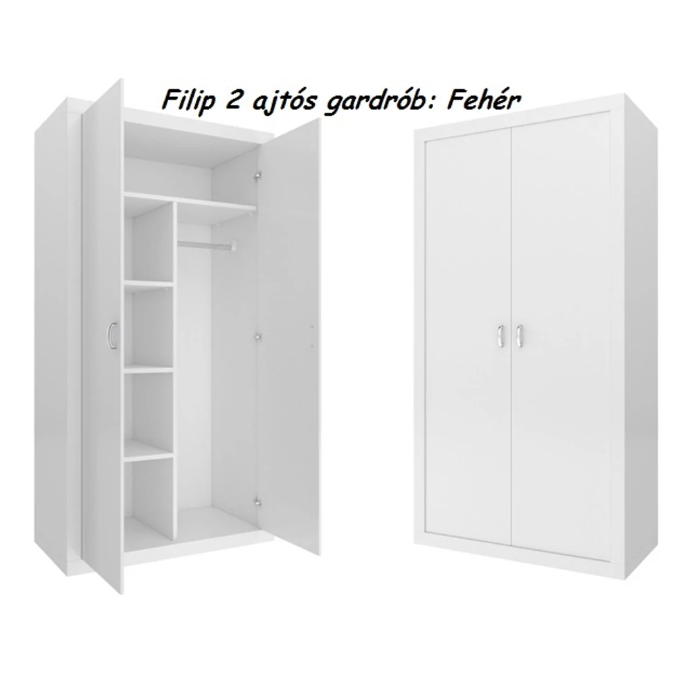 Gardrób - fehér – Filip Color