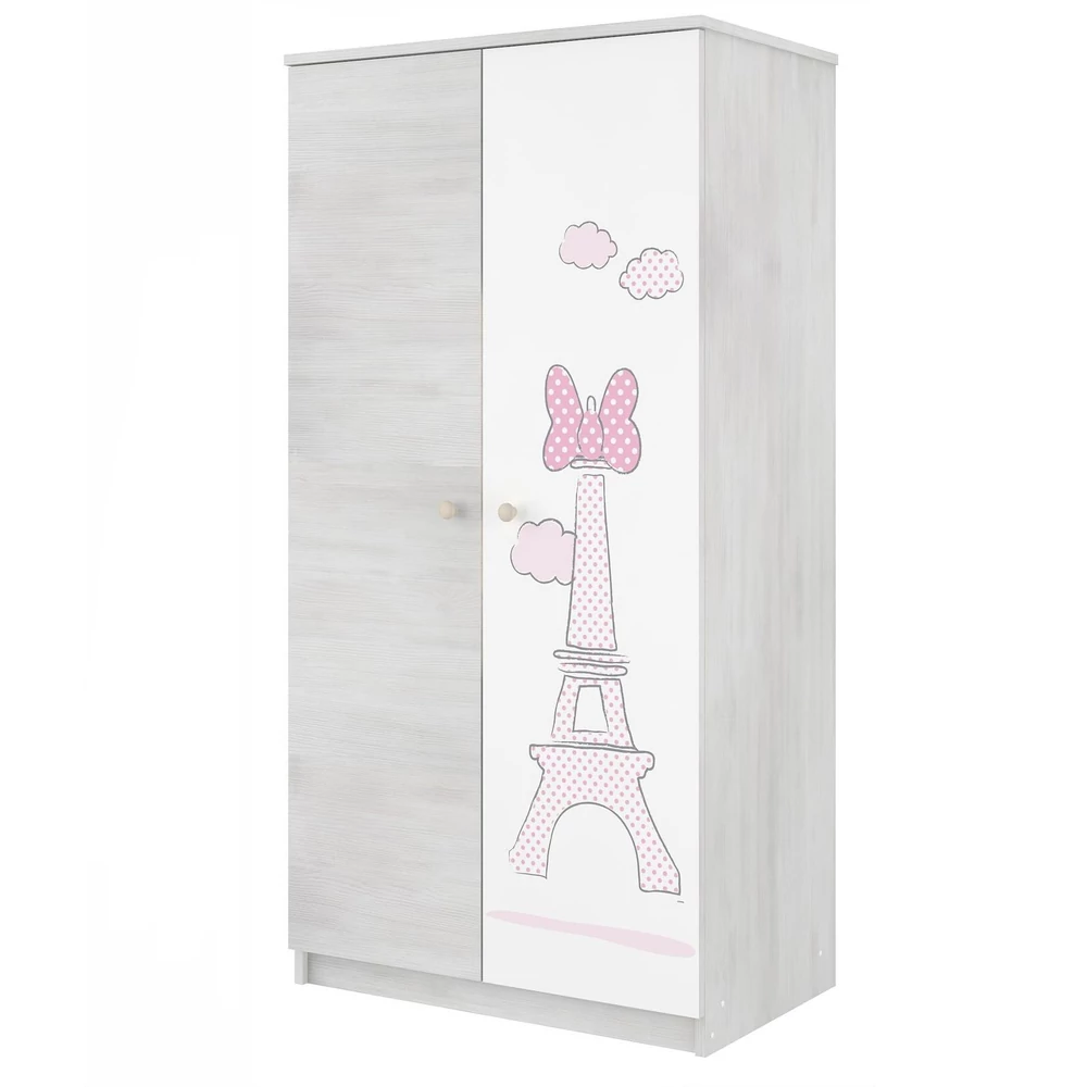 Disney gardróbszekrény gyönyörű Minnie Paris mintával