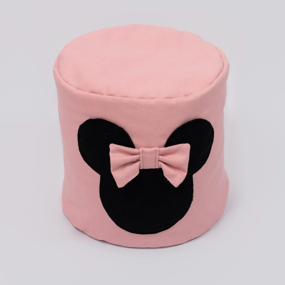 Babzsák puff – rózsaszín Minnie fantázia
