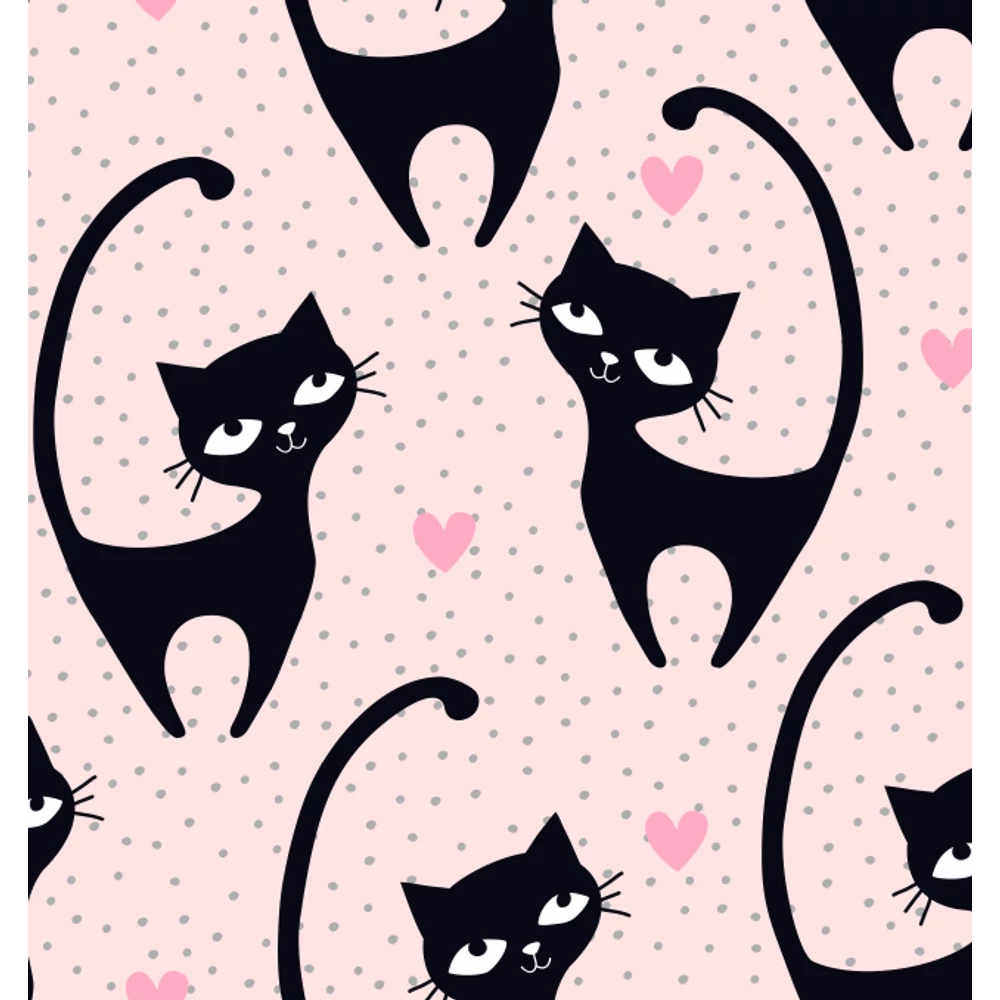 Csepp babzsák - Black Cat - Fehér Eco bőr