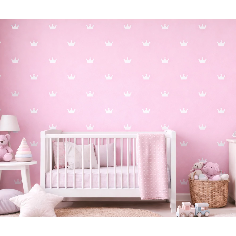 Falmatrica szett - 30 db-os - fehér korona