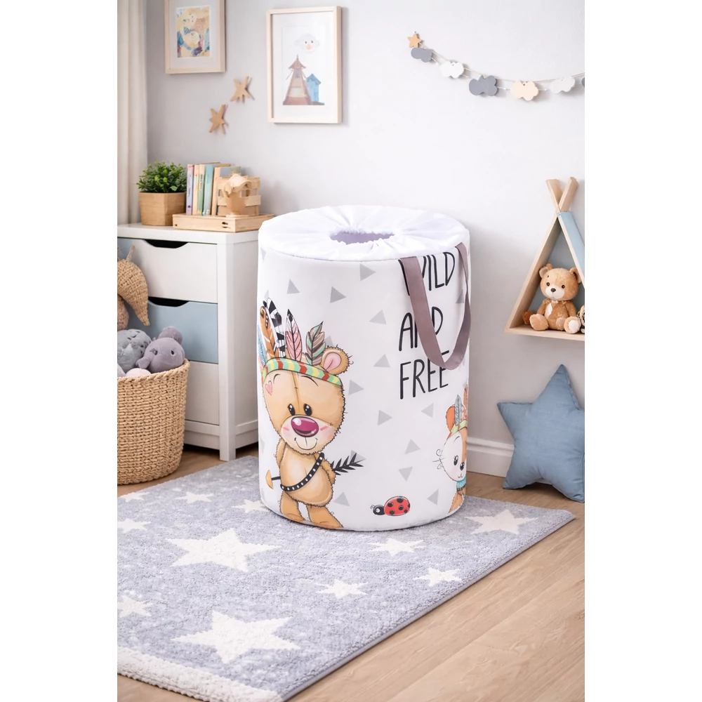 Szennyestartó - játéktároló – Wild and free