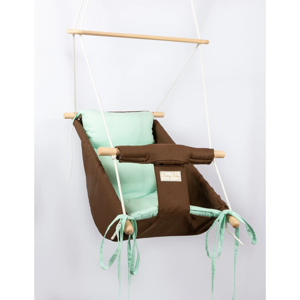 Berry Baby Wonder Swing hinta csoki barna- menta színben