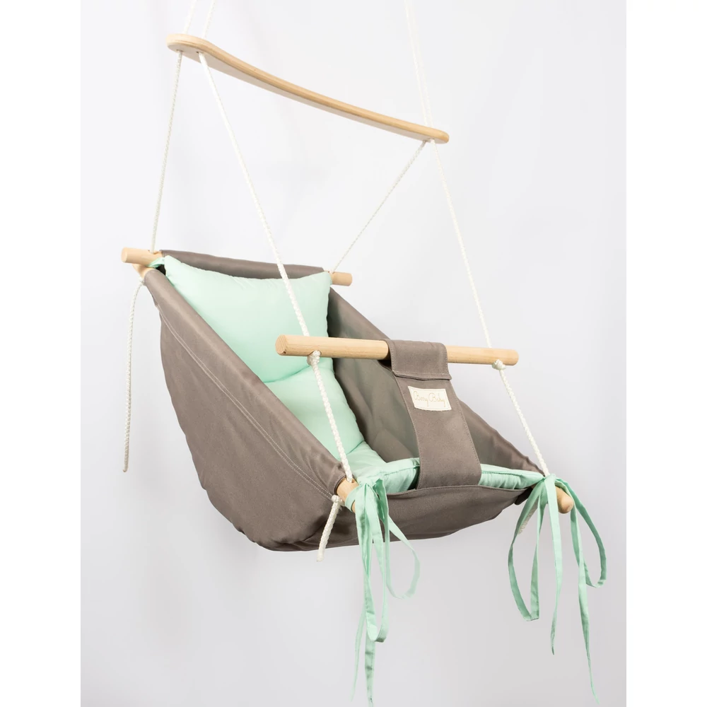 Berry Baby Wonder Swing hinta szürke- menta színben