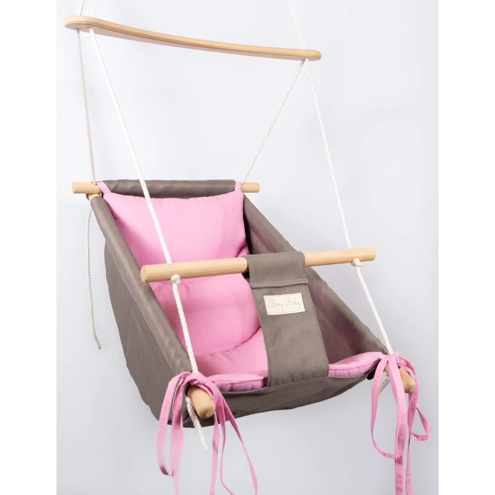 Berry Baby Wonder Swing hinta szürke- rózsaszín színben