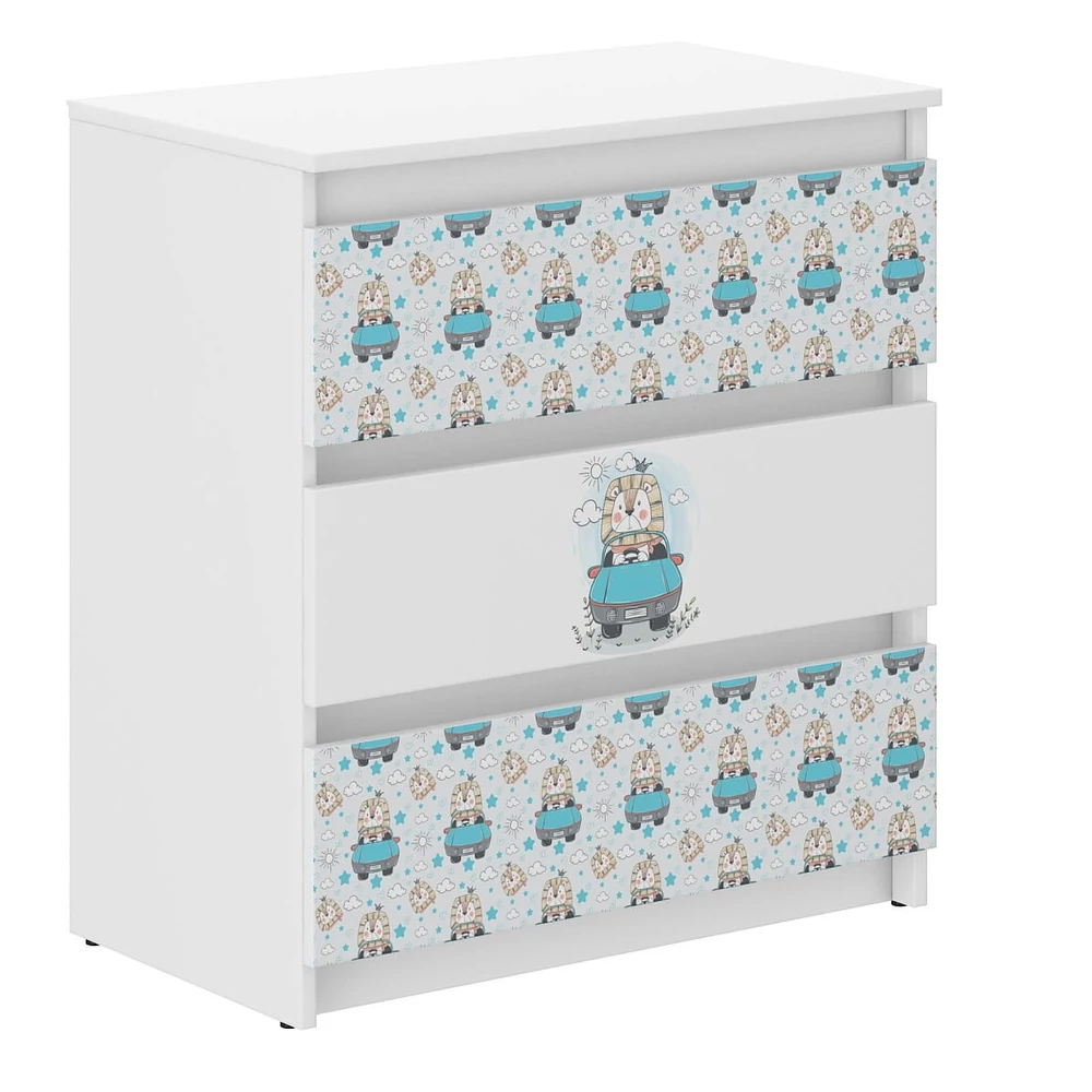 Komód gyerekszobába és babaszobába - oroszlános