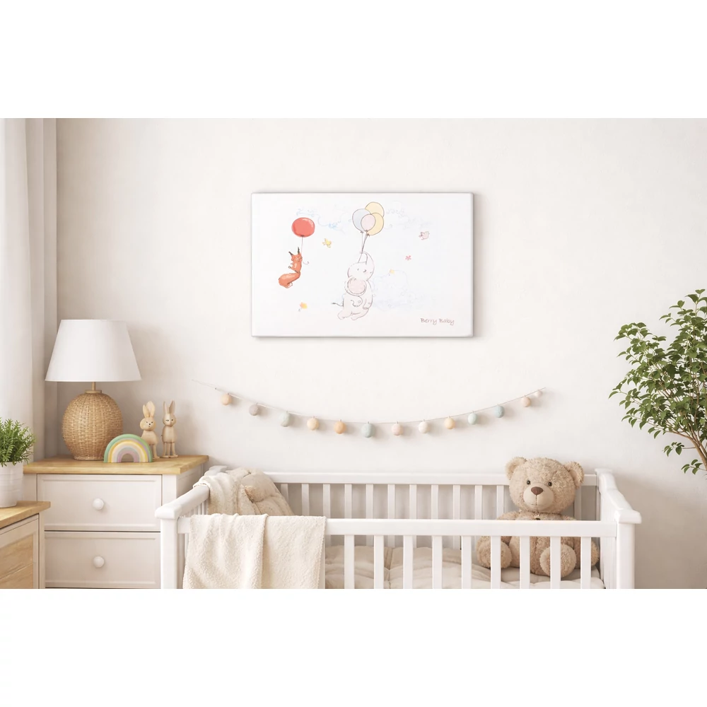 Vászonkép - elefánt mintával