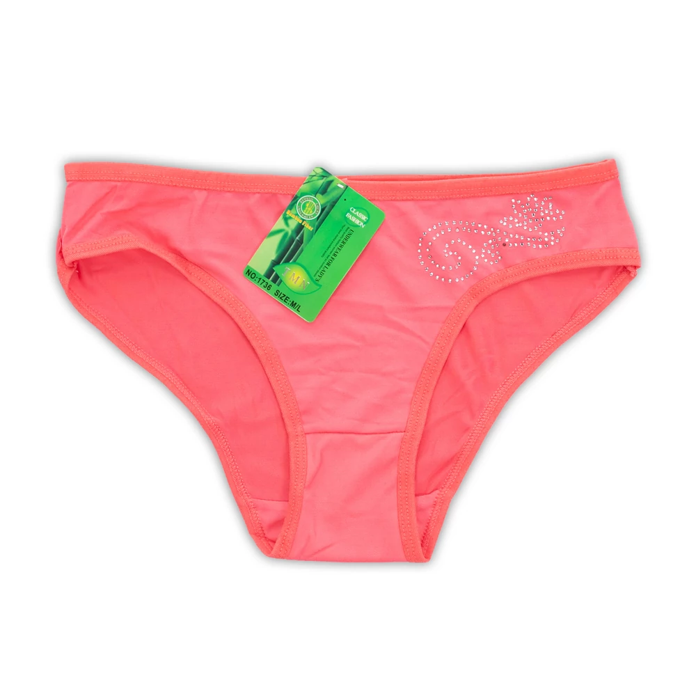 Bambusz női alsó korall színben L-XL