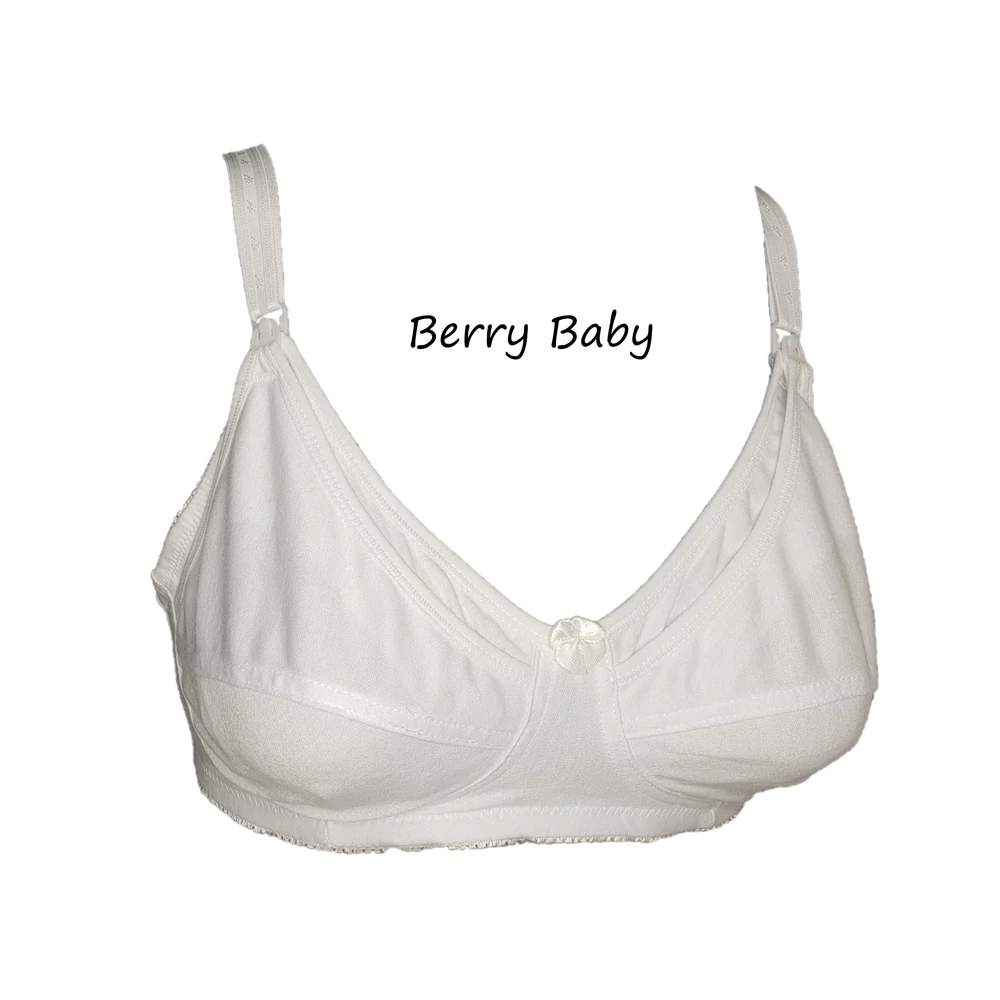 Szoptatós melltartó 90-95 C – fehér - Basic