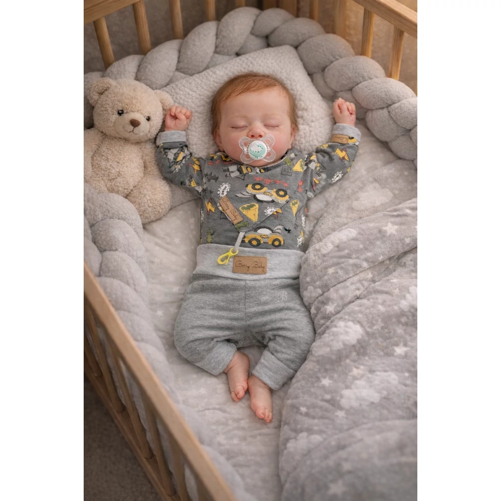 Babaruha szett 3 részes - szürke Batboy 62