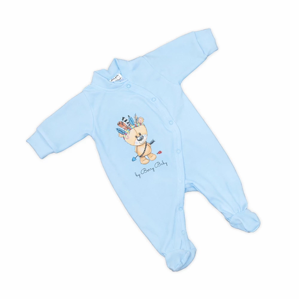 Rugdalózó 56 - babakék - Bear