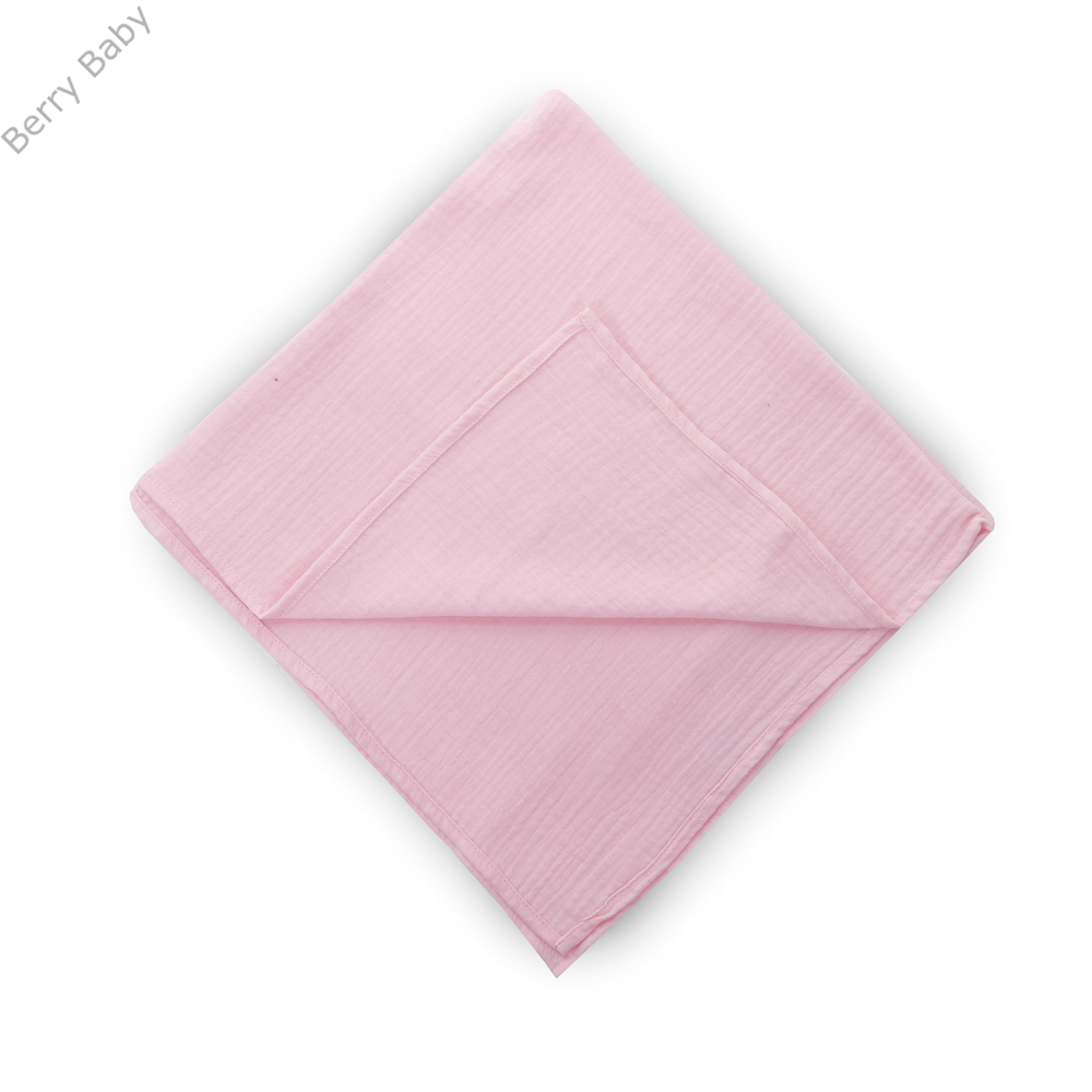 Dupla géz textilpelenka - rózsaszín