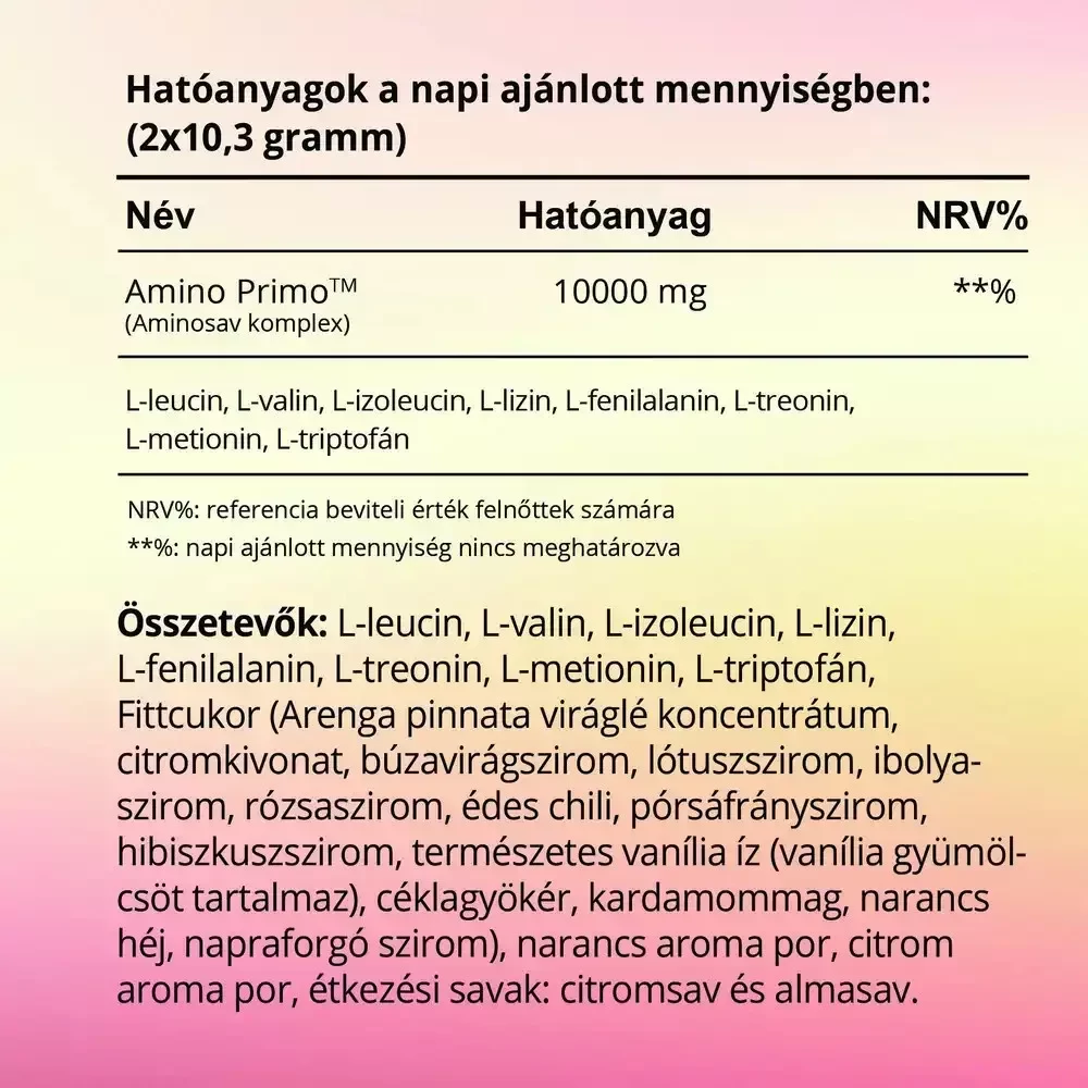 esszenciális aminosav komplex por