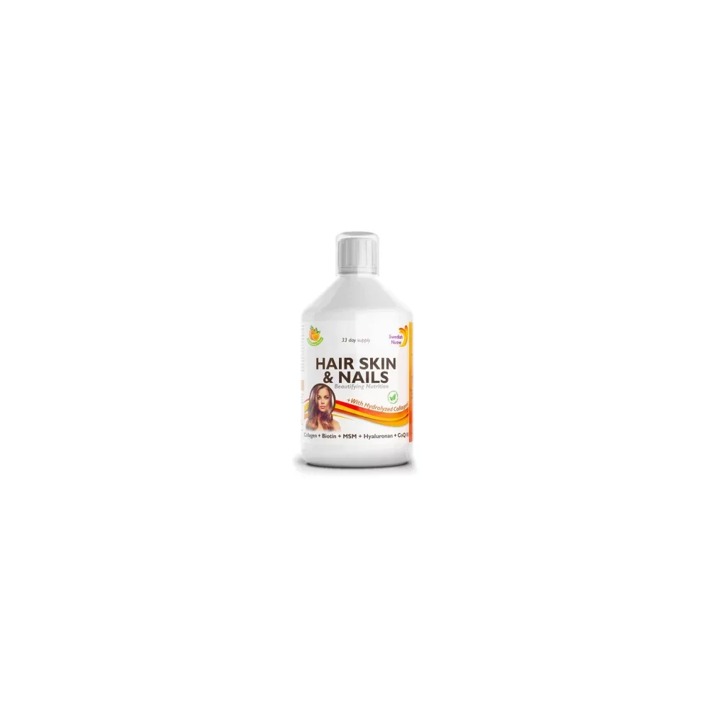 Swedish Nutra haj, bőr és köröm folyékony vitamin kollagénnel 500ml