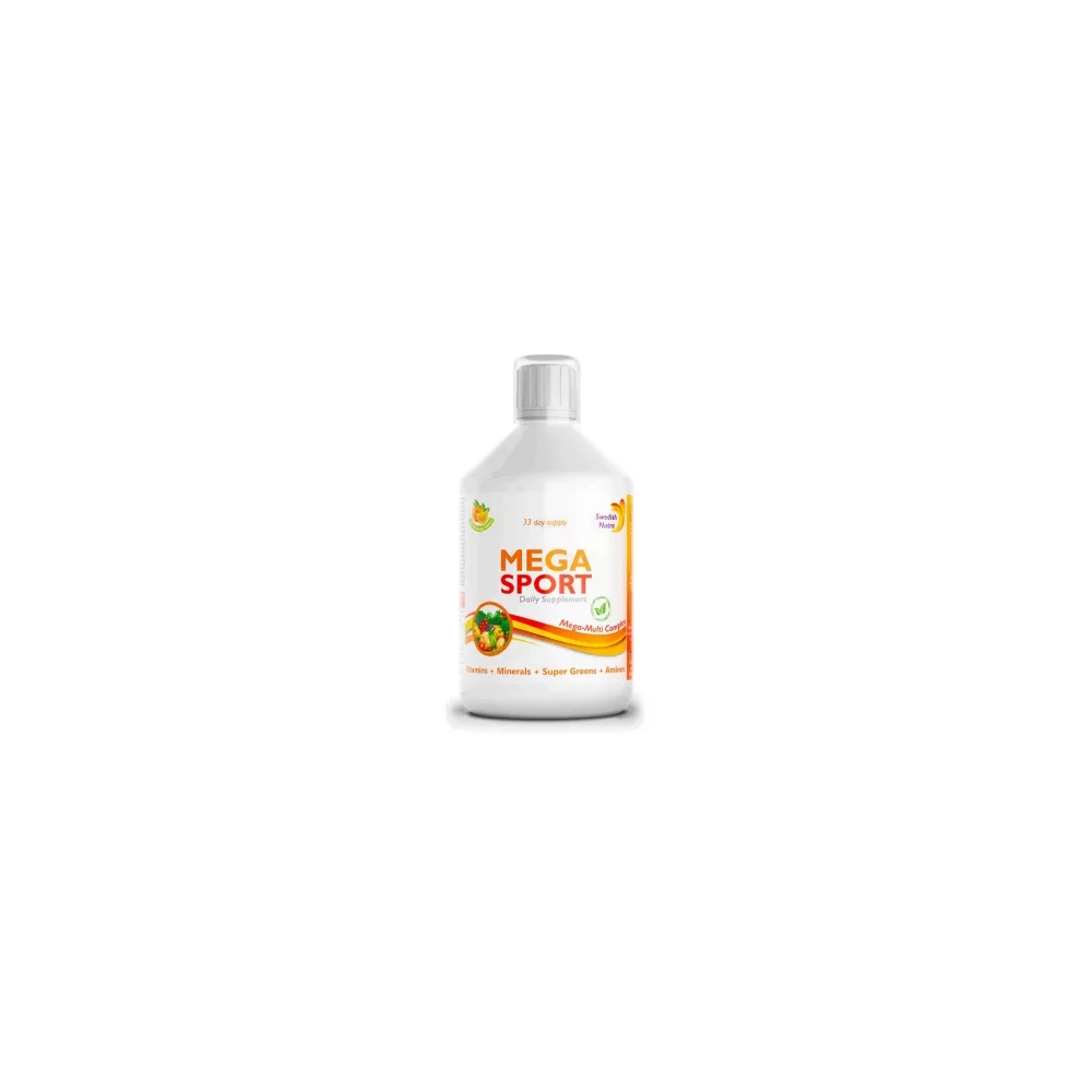 Swedish Nutra Mega Sport - folyékony vitamin 500ml