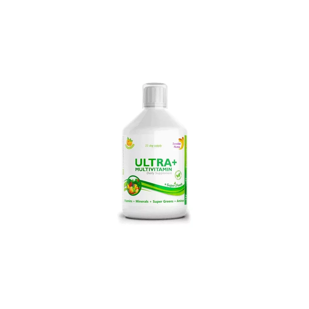 Swedish Nutra ULTRA+ folyékony multivitamin 500 ml