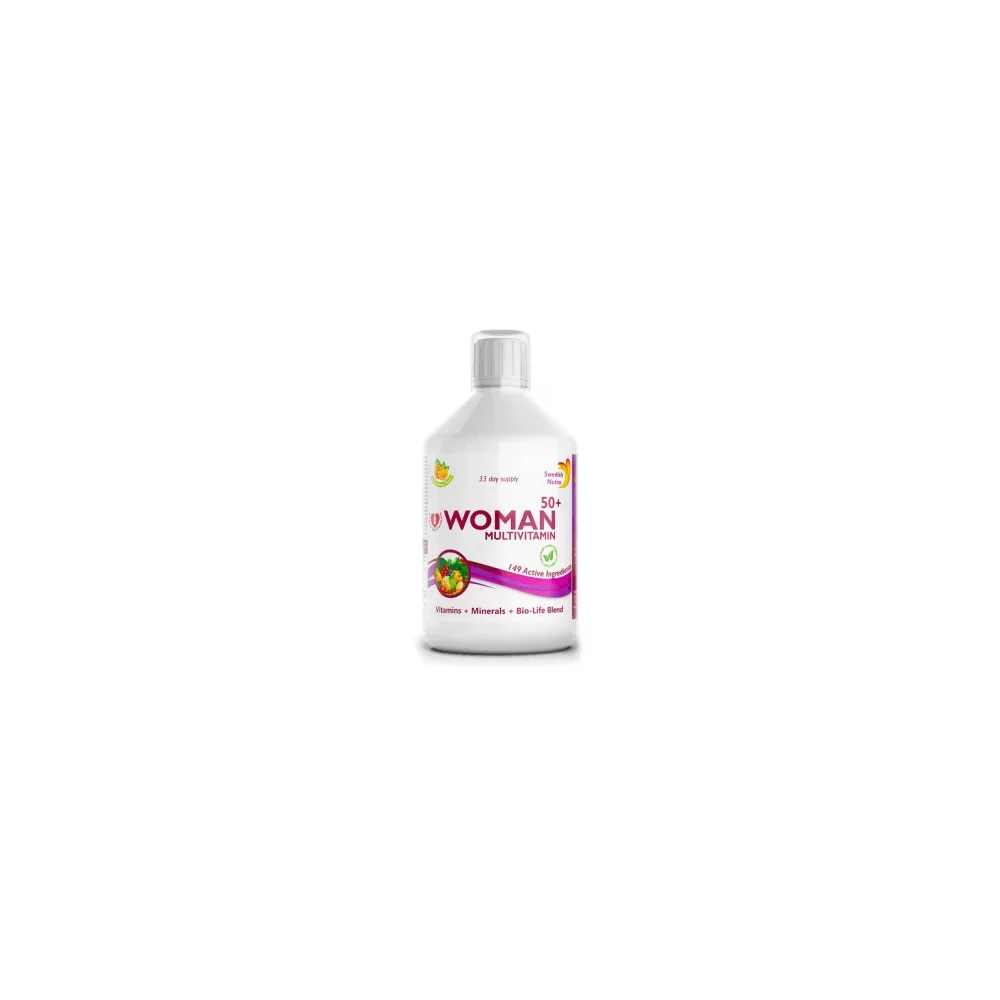  Swedish Nutra Woman - folyékony multivitamin 50 feletti nőknek 500ml