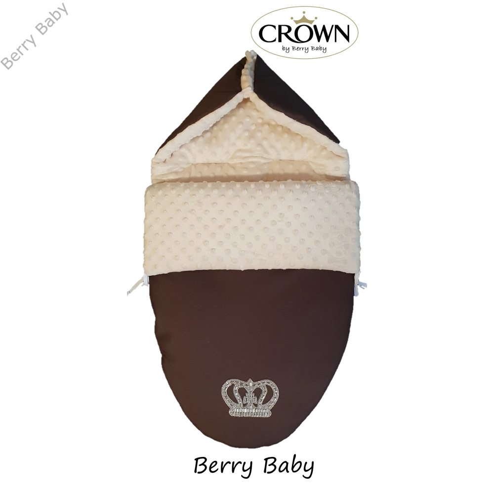 Berry Baby Crown bundazsák: 03/B. Chocolate Bubble -babahordozó autós ülésbe és mózesbe- 3