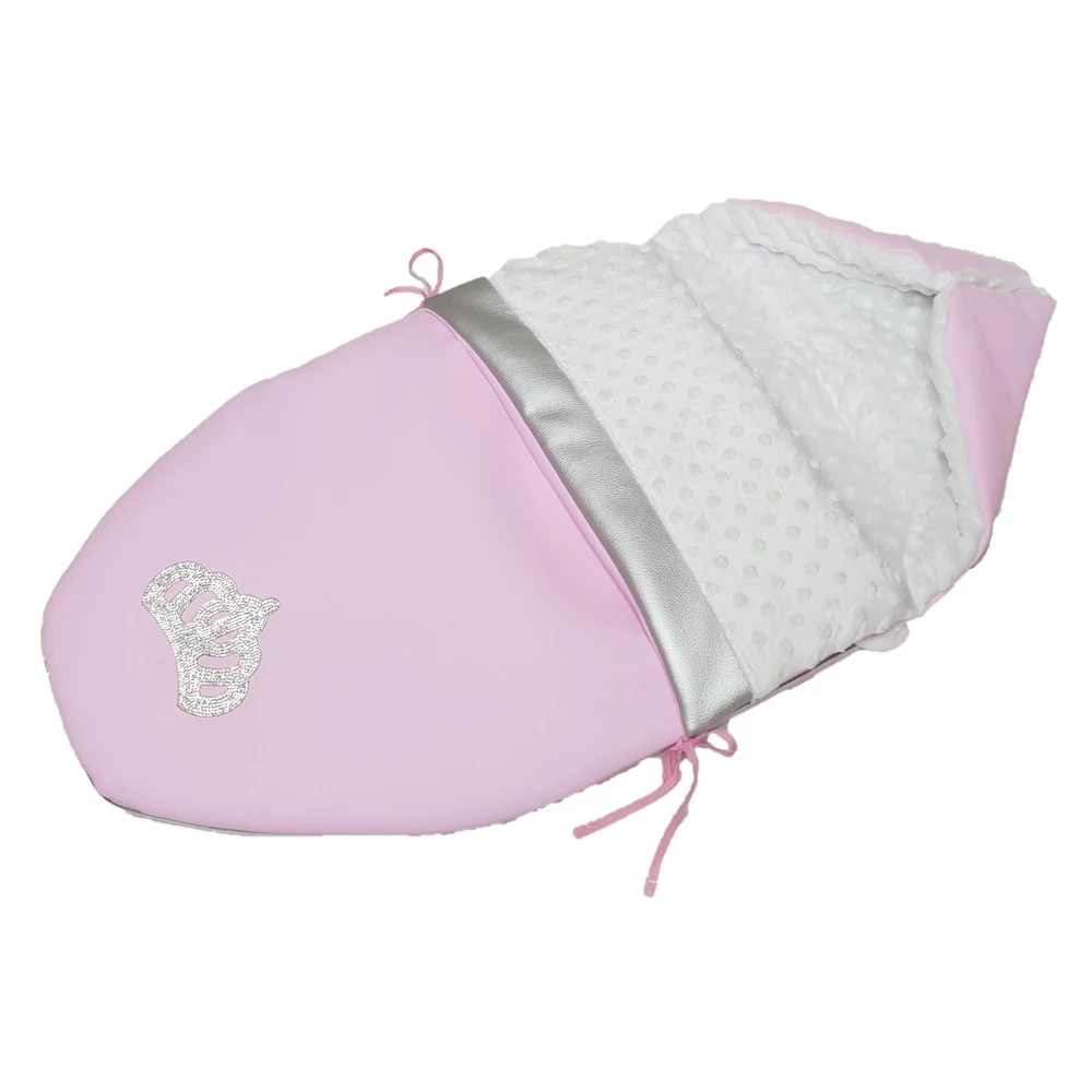 Bundazsák babahordozóba – Eco bőr – Crown 13
