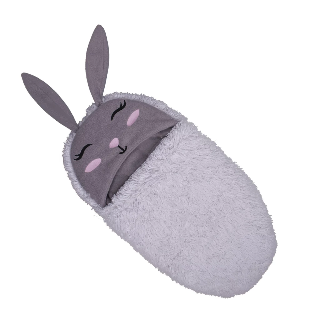 Bundazsák babahordozóba – szürke Bunny