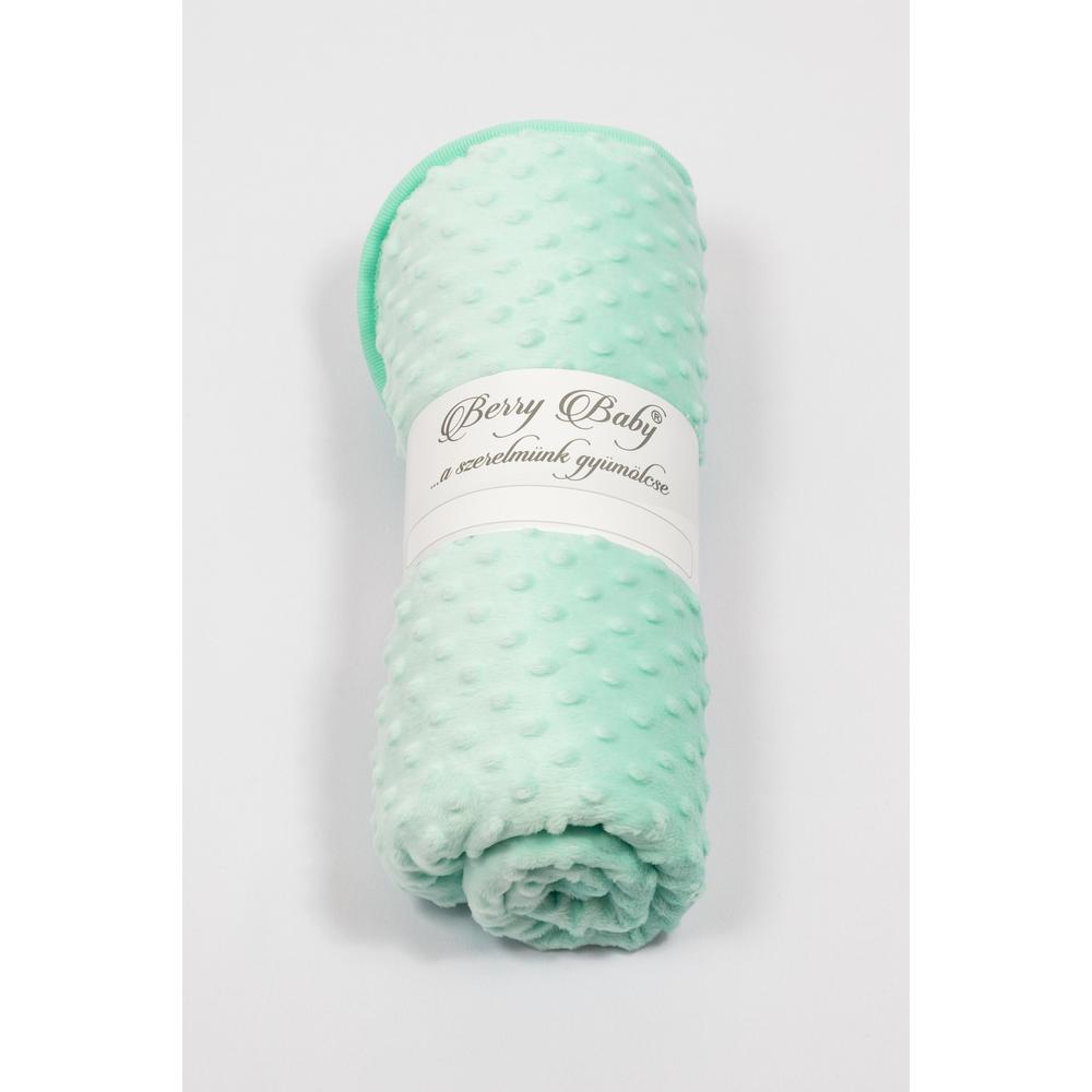 Babapléd 75x75 cm – menta minky