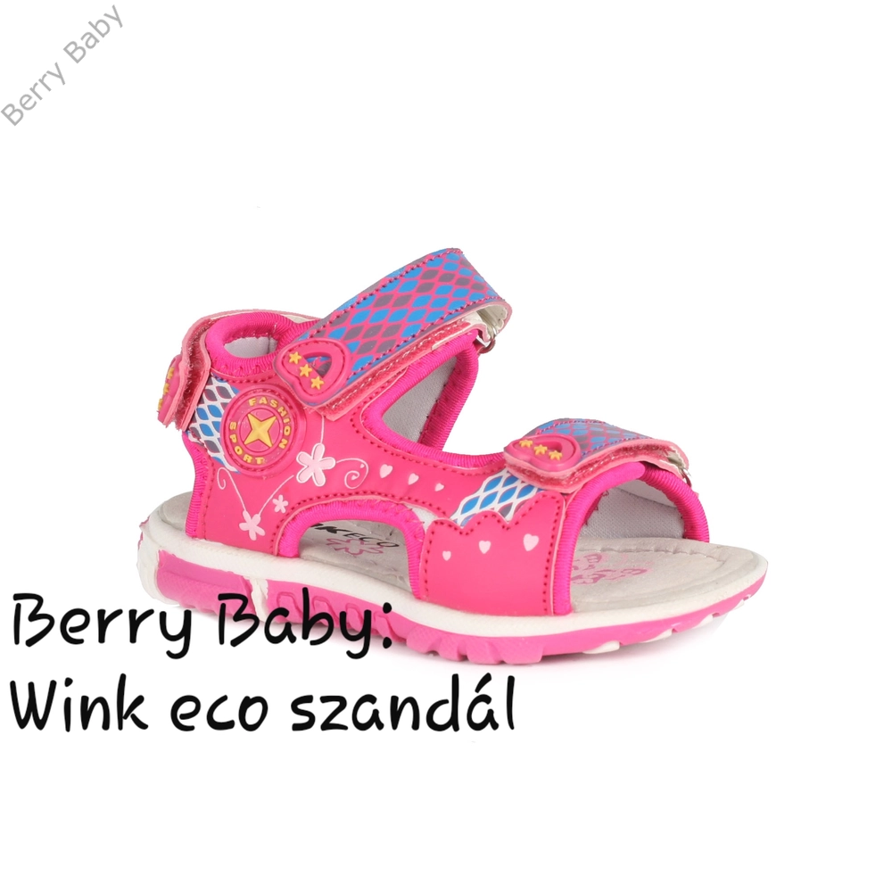 Wink Eco kislány szandál - pink 24-es 