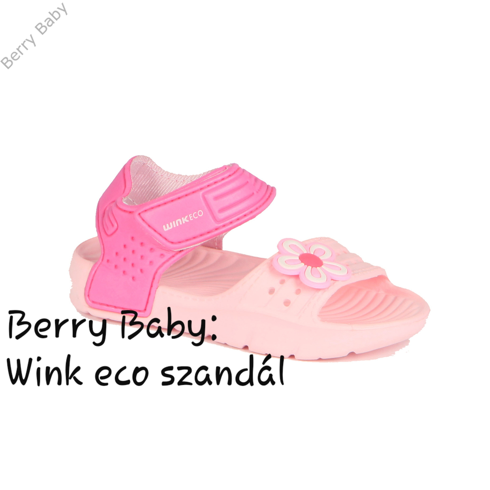 Kislány szandál 25 – rózsaszín – pink – Wink Eco
