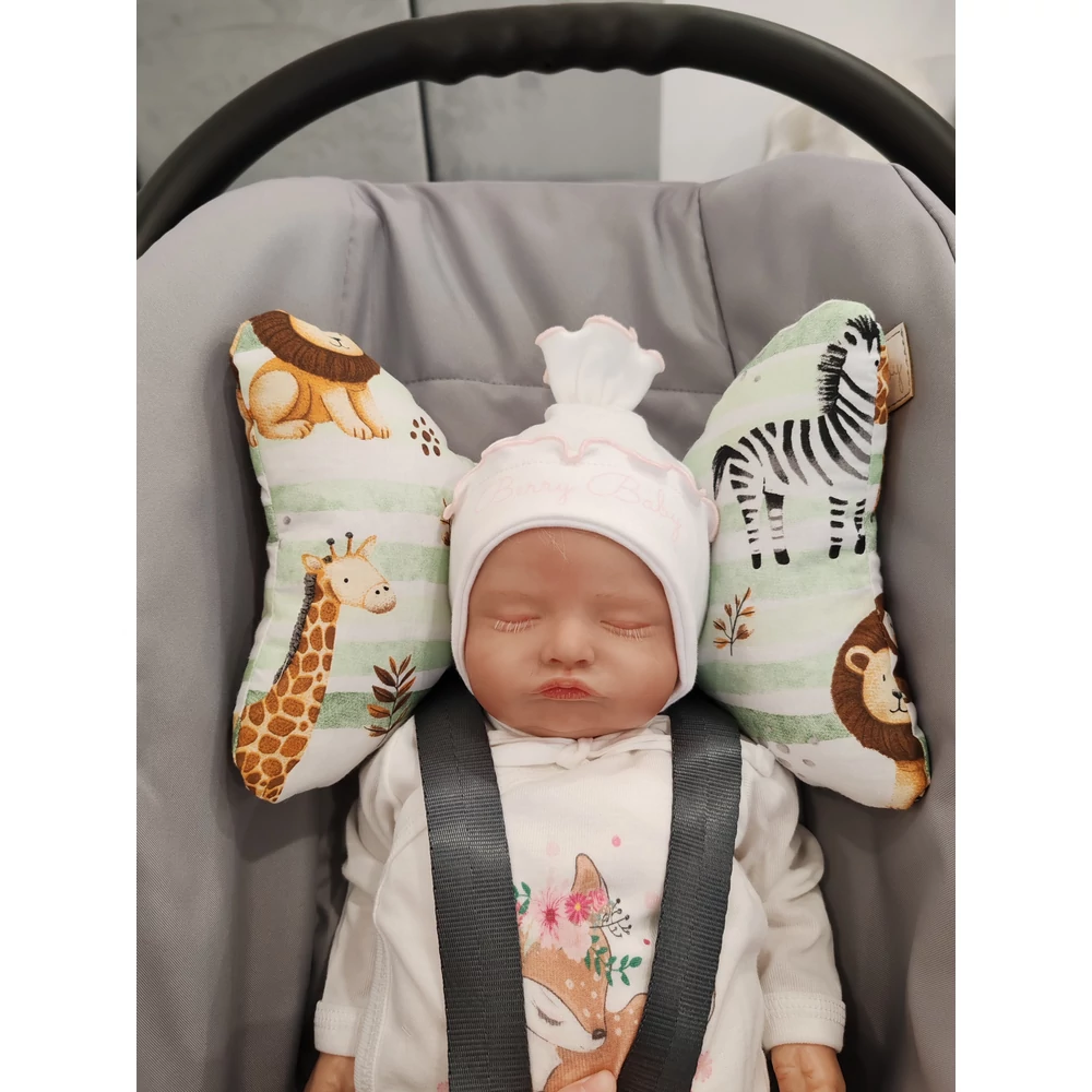 Pillangó párna - zöld szafari