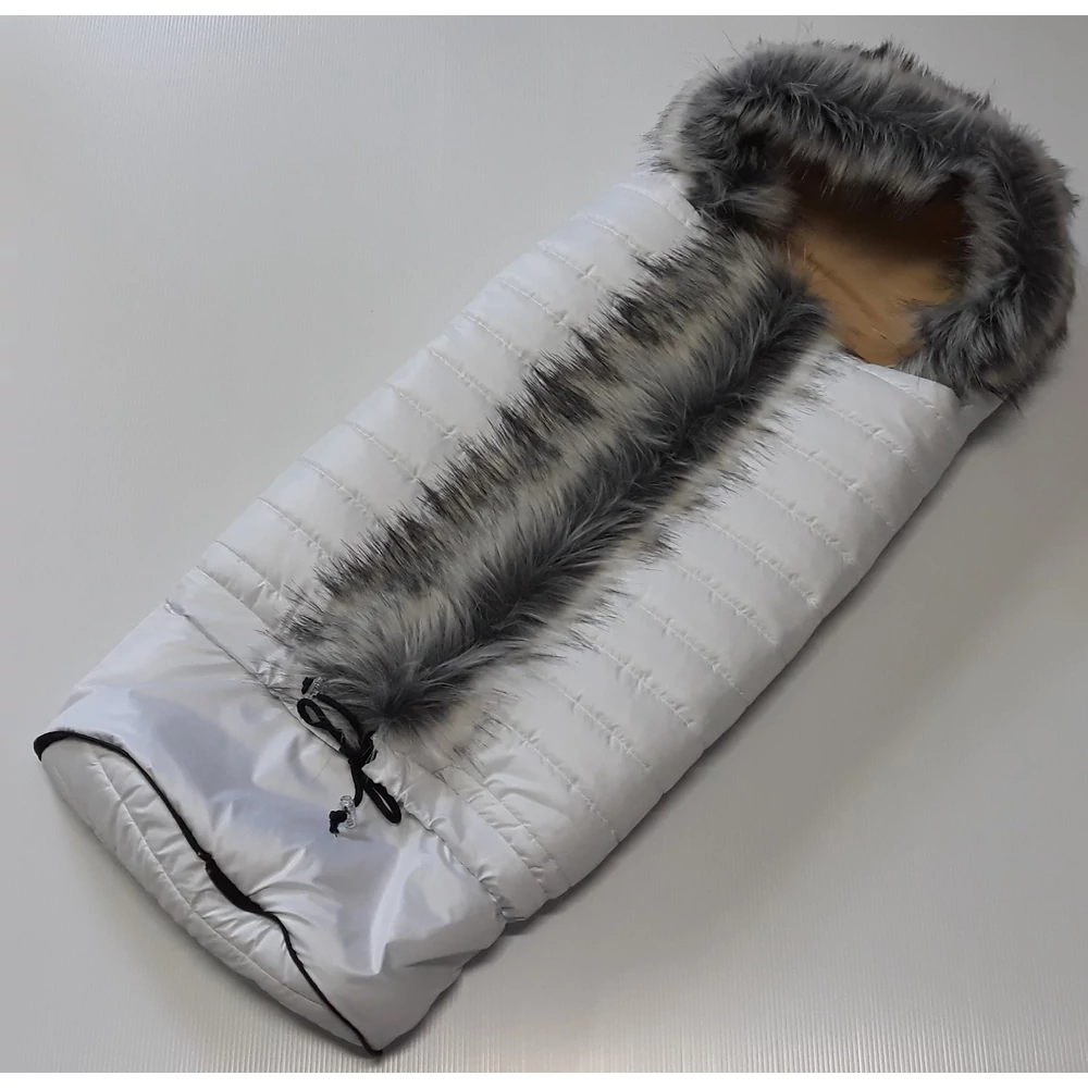 Bundazsák babakocsiba – fehér – Kombi plus 3in1